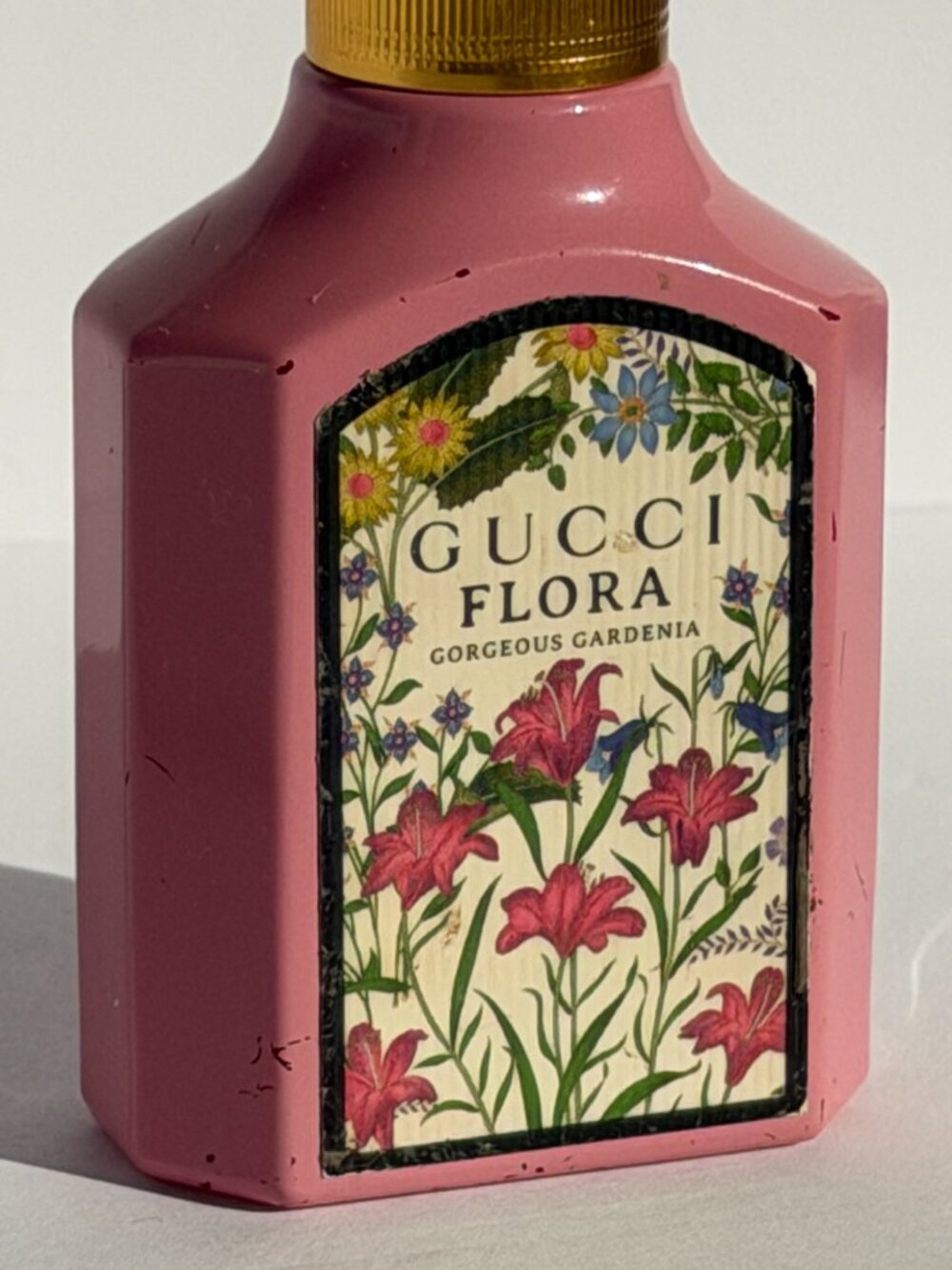 Gucci Flora Gorgeous Gardenia 30ml Empty Pink Gold Display 30ml - Picture 4 of 10